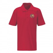 Moorland Primary Red Polo Shirt